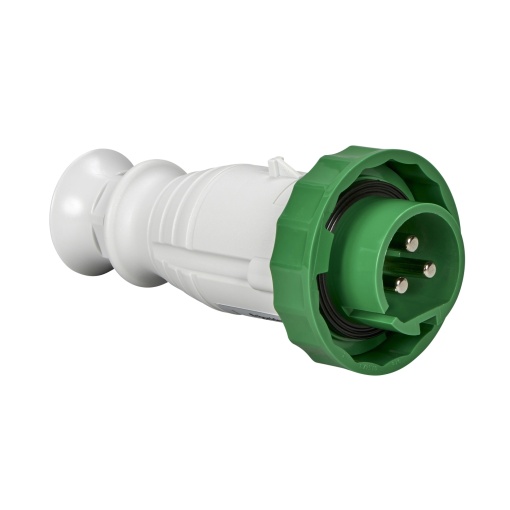 Ficha, Mureva PK, 16 A, 3 pinos, 2448 V, IP67