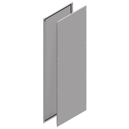 PAR DE LATERAIS PARA PAINEL 2000X400MM