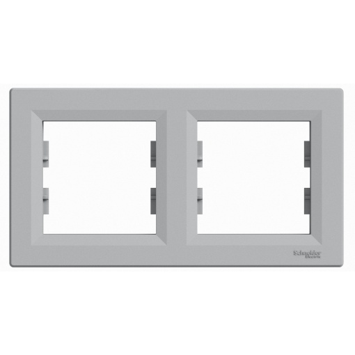 Asfora - Quadro horizontal 2 elementos - Alumínio