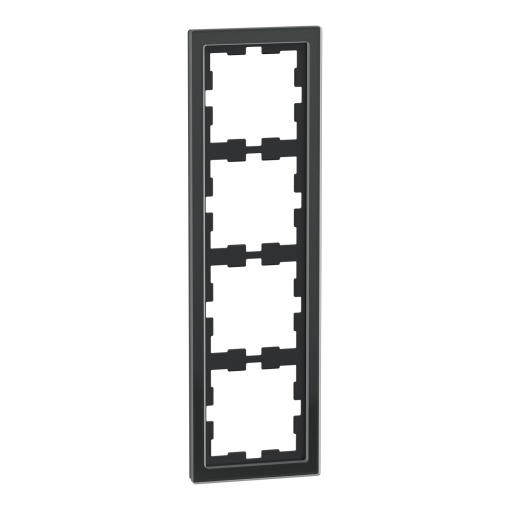 Quadro D-Life, 4 elementos, onyx preto