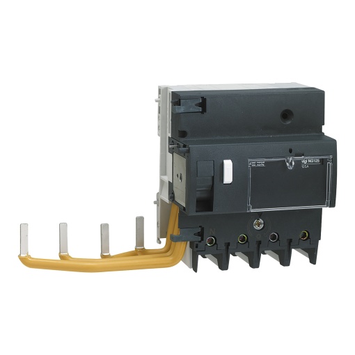 Dispositivo de corrente residual de montagem em série, Acti9 Vigi NG125, 4 polos, 125 A, tipo A-SI, de ação instantânea, 30 mA, 230...415 VCA
