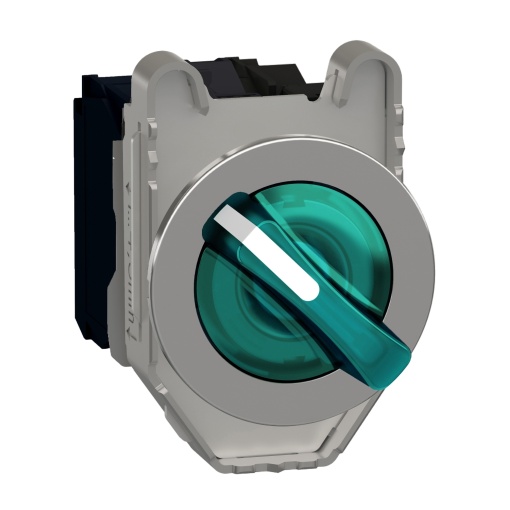 selector flush   luminosous verde 2 posições fijas 120v ac