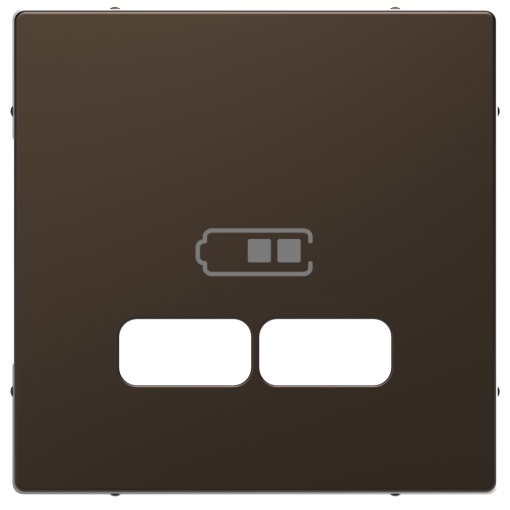 D-Life - Centro de tomada para carregador USB - Metal mocca