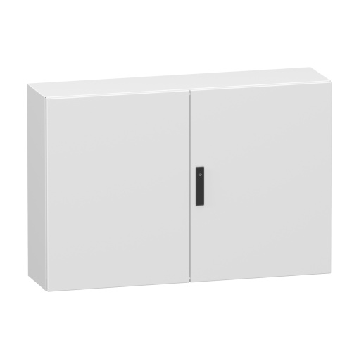 Spacial CRN 2 porta plena   Sem platina  montagem H8xW12xD3 IP55 IK10 RAL7035