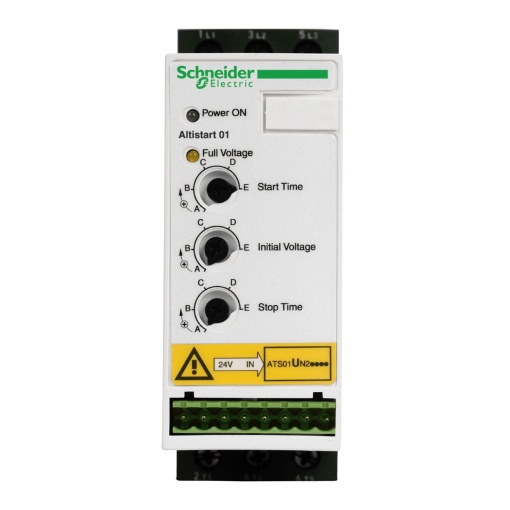 Arrancador suave para motores assíncronos - ATSU01 - 12A -200... 480 V - 2,2...5,5 kW