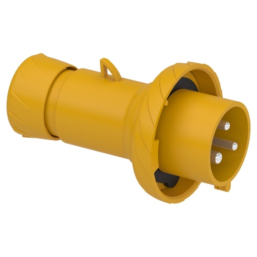 Ficha Mureva PK - reta - 32 A - 2P  E - 100...130 V CA - IP67