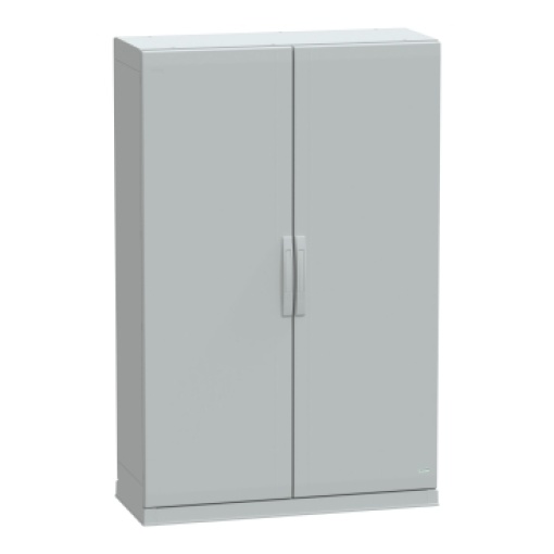Floor standing encl.polyester vers.PLAZ wplinth open bottom 1500x1000x420 IP54