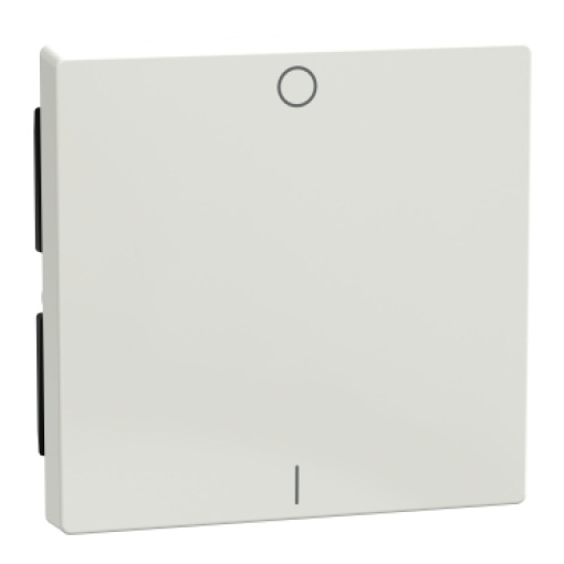 M-Elegance - Tecla simples OI - Branco brilhante