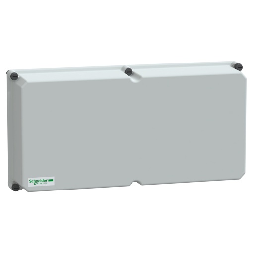 Opaque polycarbonate cover 27x54x9.5cm
