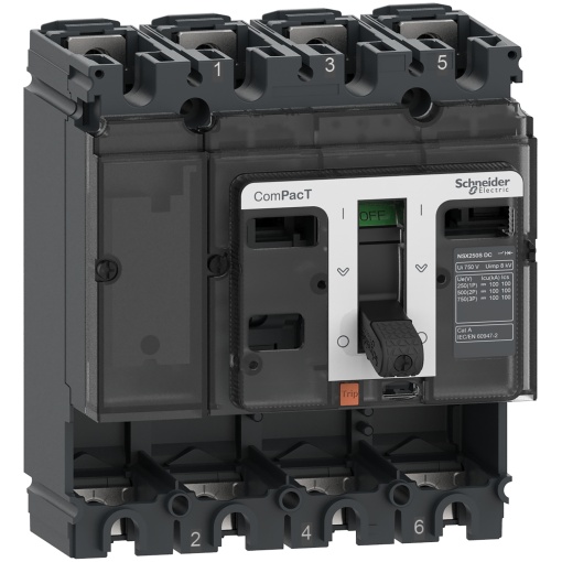 ComPacT BLOCO DE CORTE NSX160S 100kA CC 4P 160A