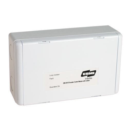 Módulo de Controle de Alarme Sonoro, EMI-301S, com Isolador