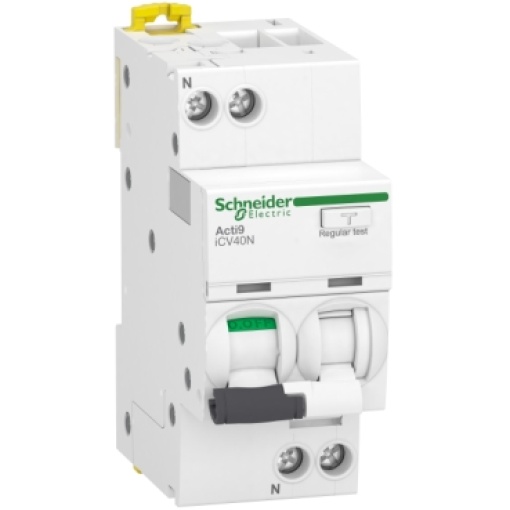 Acti9 iCV40N - disjuntor diferencial - 1PN - 20A - C - 6000A - 30mA - tipo AC