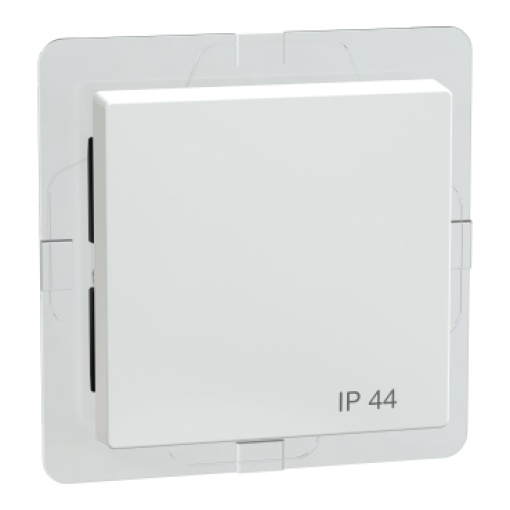 M-Elegance - Tecla simples - IP44 - Branco ativo