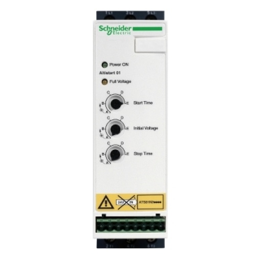 Arrancador suave para motores assíncronos - ATS01 - 22A - 200..240 V  4..5,5 kW