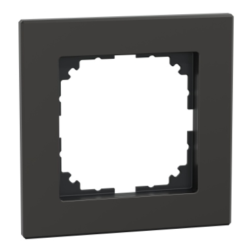 Quadro, metal Merten M-Plan, 1 elemento, ródio cinza