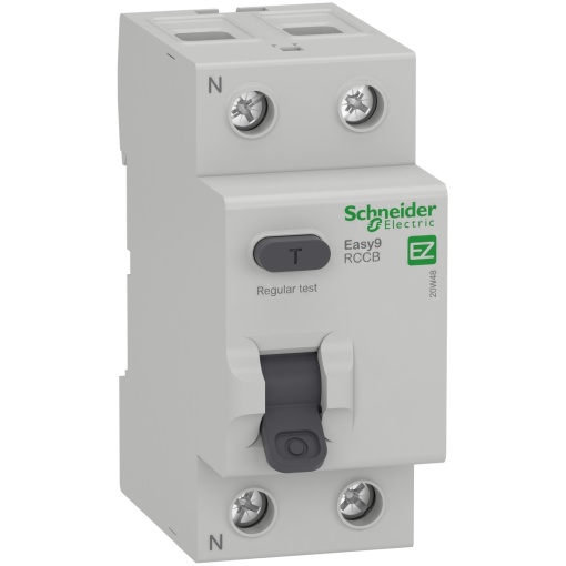 Easy9, Interruptor diferencial, 2P, 25A, tipo AC, 300mA