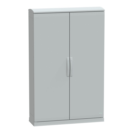 Floor standing encl.polyester vers.PLAZT wopen plinthcanopy 1500x1000x320 IP44