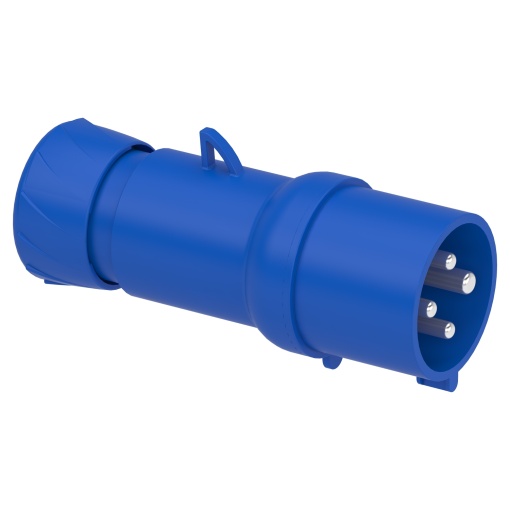 Ficha PratiKa - reta - 32 A - 3P  E - 200...250 V CA - IP44