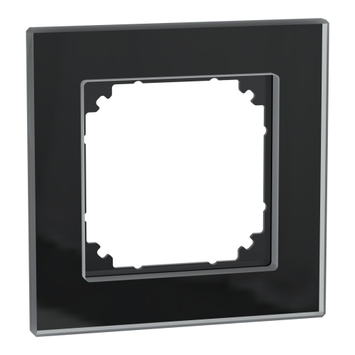 Quadro, vidro do Merten M-Plan, 1 elemento, preto onyx