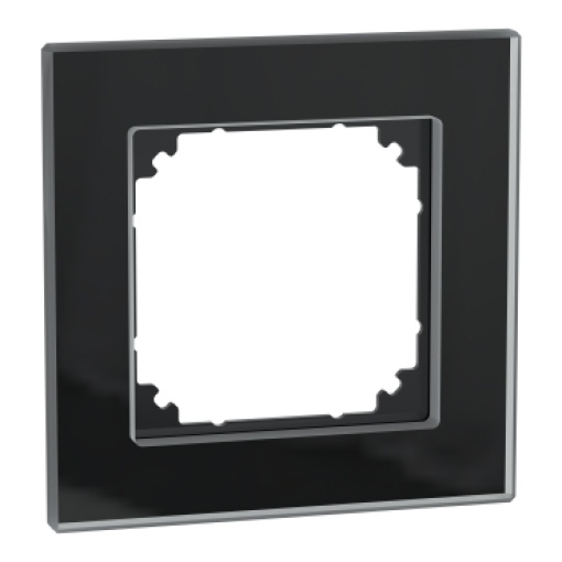 Quadro, vidro do Merten M-Plan, 1 elemento, preto onyx