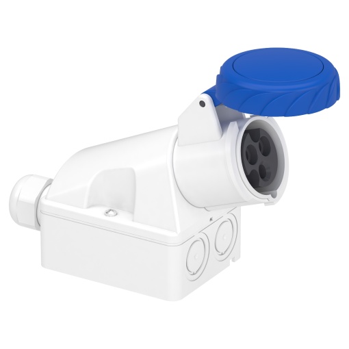 PratiKa industrial socket - 16 A - 2P  E - 200...250 V AC - IP67