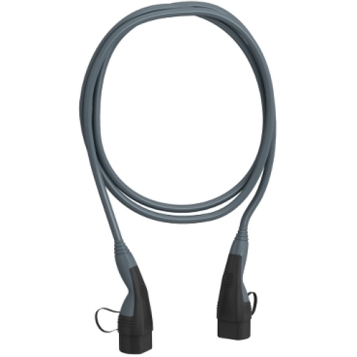 Cabo de carregamento, EVlink, 10 m, 32 A, monofásico, conector T2 em cada extremidade do cabo