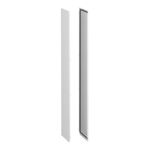 Painéis laterais, PrismaSeT HD, para invólucro elétrico H2000 D500mm, fixação externa, RAL9003, conjunto de 2