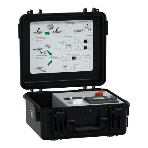 Kit de localização móvel, Vigilohm MLF, para localização de defeitos de isolamento, com IM400 e sondas, 1 canal