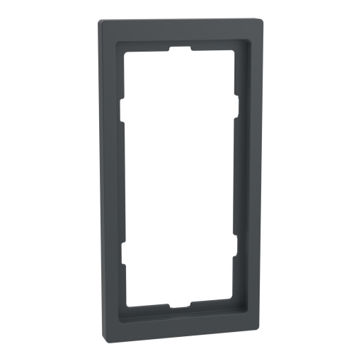 Quadro Merten System Design, para tomada de barbeador, 2 vias, antracite
