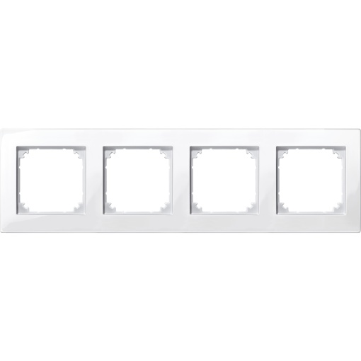 Quadro M-Plan, 4 elementos, branco polar