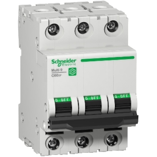 Multi9 - Disjuntor C60SP, 3P, 2A, curva D, 10kA UL1077, 10kA IECEN 60947-2
