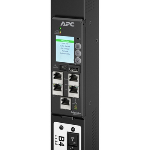 Placa de Gestão de Rede Avançada de PDU de Bastidor de Netshelteres APC 3