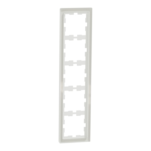 Quadro D-Life, 5 elementos, cristal branco