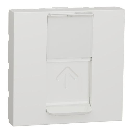 Nova Unica - Tomada RJ45 - cat.6A - FTP - Branco