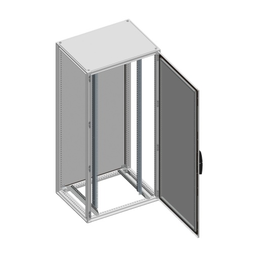 4 Suportes de apoio com 1000 mm de profundidade para rack fixo de 19 800 mm