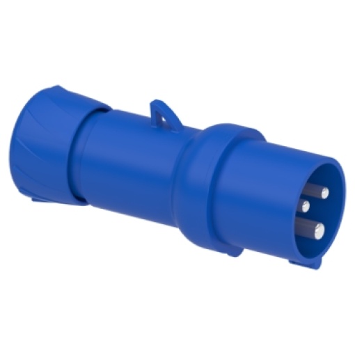 Ficha PratiKa - reta - 16 A - 2P  E - 200...250 V AC - IP44