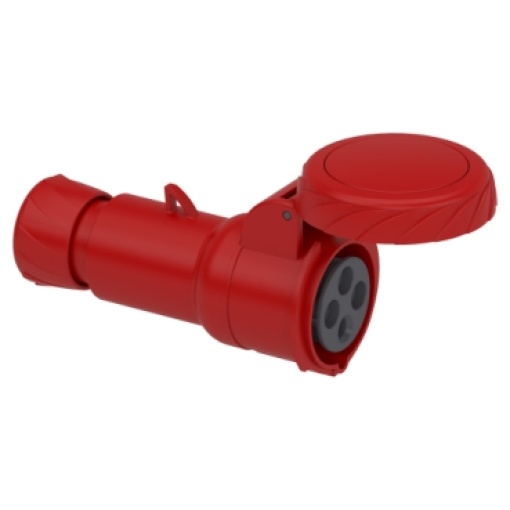 Tomada, Mureva PK, ligação rápida, 16 A, 3PE, 400 V, IP67