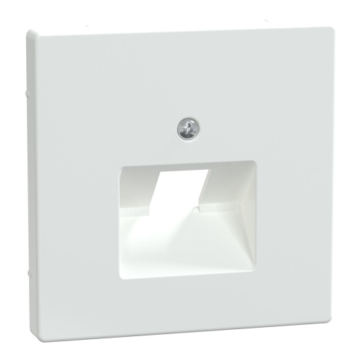 tecla central para mecanismo RJ45, 1 elemento, branco