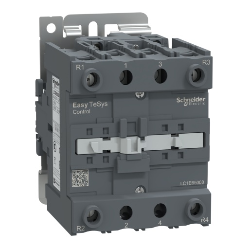 Contator, Easy TeSys Control, LC1E, 4 polos 2 NA  2 NF, CA-1, 80 A, 220 V