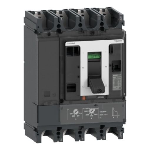 ComPacT DISJUNTOR NSX400F 36kA DCPV 4P 400A TMD