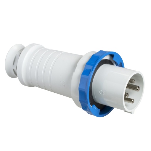 Ficha, Mureva PK, 125 A, 3PE, 220 V, IP67