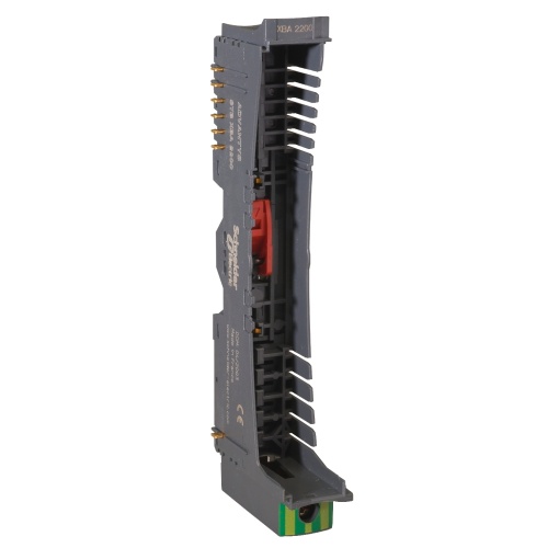 Modicon STB - base montagem  para módulo distribuição energia - 18,4 mm