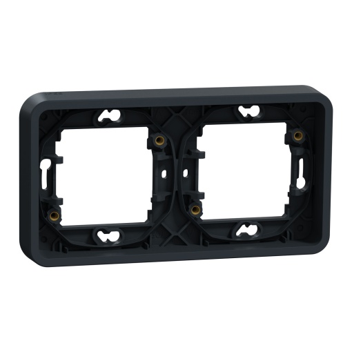 Quadro horizontal, Mureva Styl, 2 elementos, IP55, Cinzento