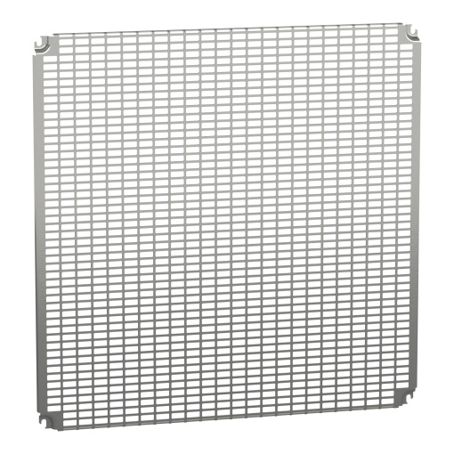 Monobloc perforated plates H800xW800mm with universal perforations 11x26mm