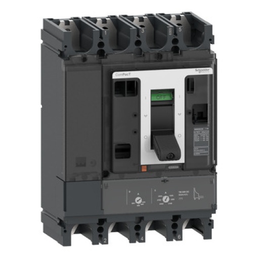 ComPacT DISJUNTOR NSX630S 100kA CC 4P 600A TMD