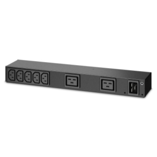 PDU de Bastidor, Básica, 0U1U, 100-240V20A, 220-240V16A, 7 C13, 2 C19