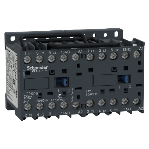 Inversor Tesys K - 3P3 NA - AC-3 -  440 V 9 A - 24 V bobina CA