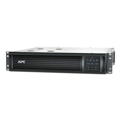 APC Smart-UPS, interativo, 1000 VA, montagem em rack 2U, 230 V, 4 tomadas IEC C13, porta SmartConnect  SmartSlot, AVR, LCD
