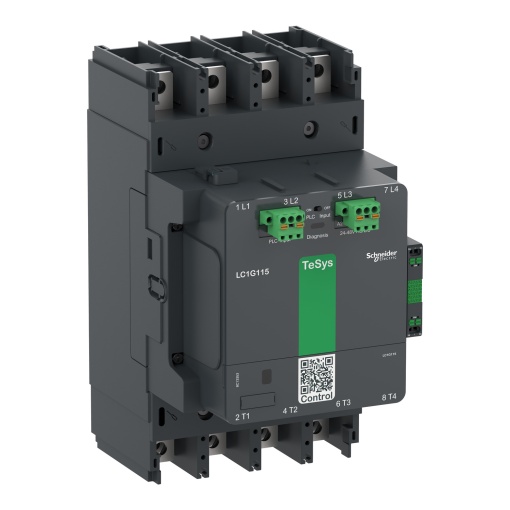 Contactor TeSys LC1G 150A 440V 4P AC3 Avançado 24-48V bobina CA-CC