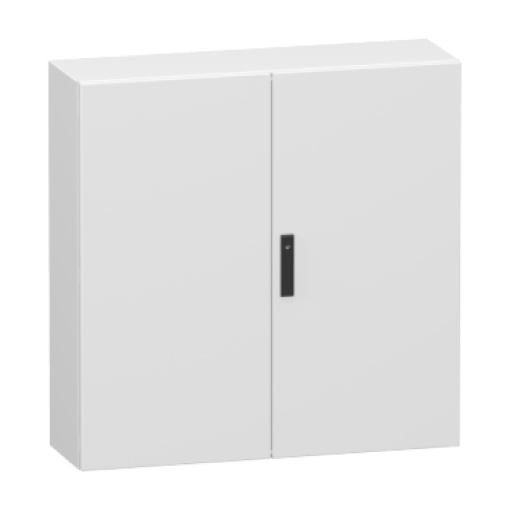 Spacial CRN 2 porta plena, sem platina montagem. H1xW1xD3 IP55 IK10 RAL7035